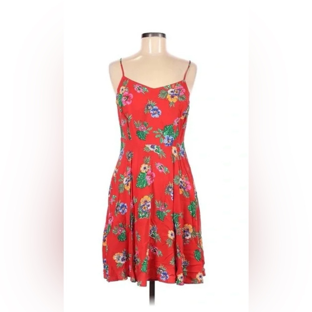 Old Navy Fit & Flare Floral Cami Dress, Size Small, Gently Used